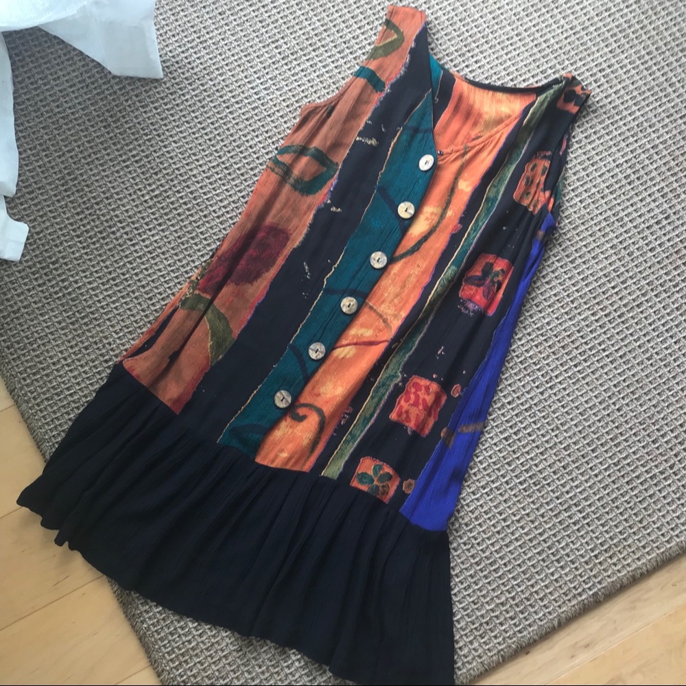 Vintage Button Up Dress